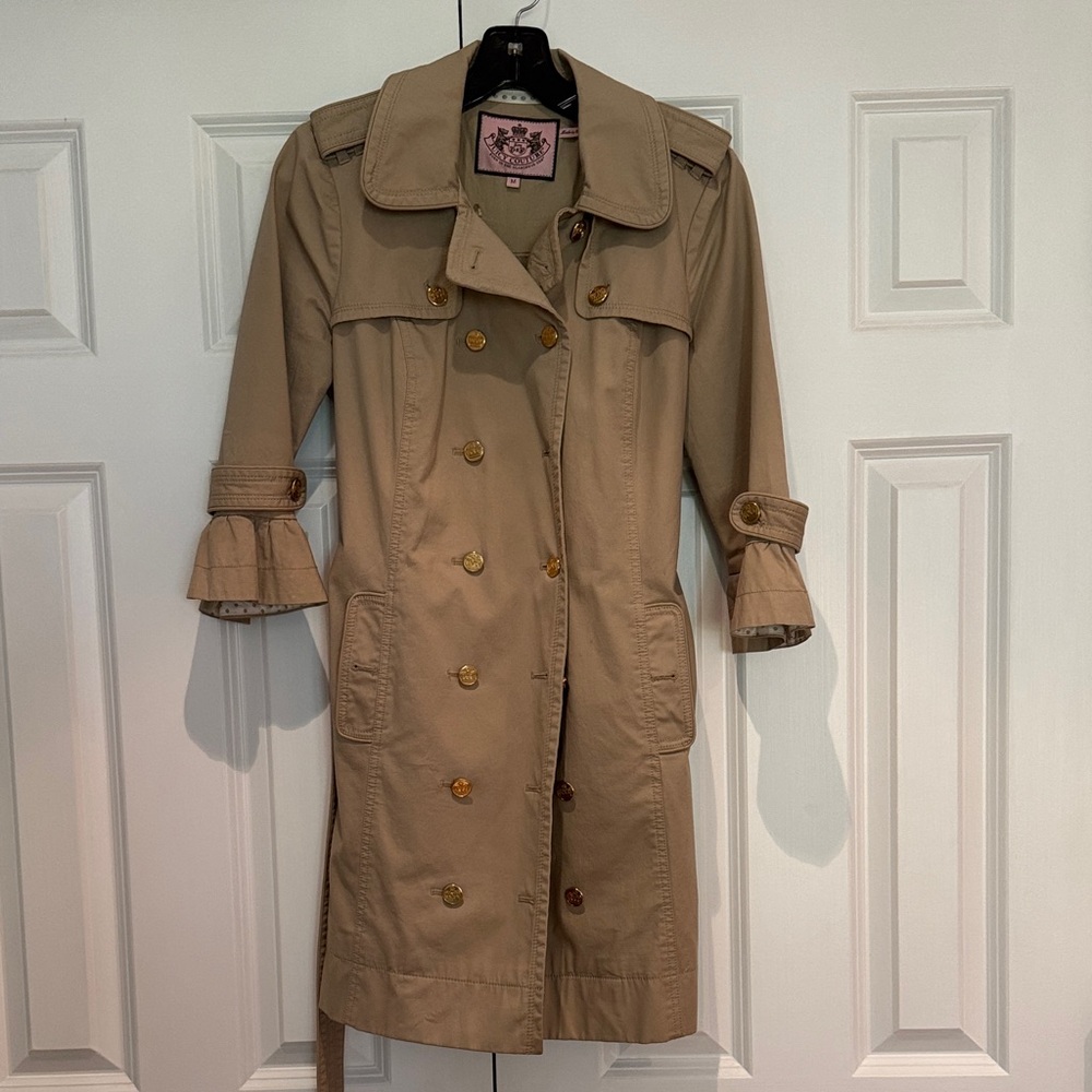 Women's Juicy Tan Trench Coat